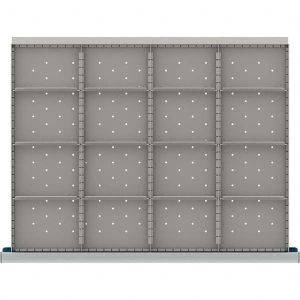 LISTA - 16-Compartment Drawer Divider Layout for 3.15" High Drawers - Exact Tooling