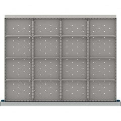 LISTA - 16-Compartment Drawer Divider Layout for 3.15" High Drawers - Exact Tooling