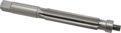 Value Collection - 1-1/8" Reamer Diam, 0.012 Max Expansion, Straight Shank, 4-3/4" Flute Length, Hand Expansion Reamer - Straight Flute, 10-1/2" OAL, Right Hand Cut, 8 Flutes, High Speed Steel - Exact Tooling