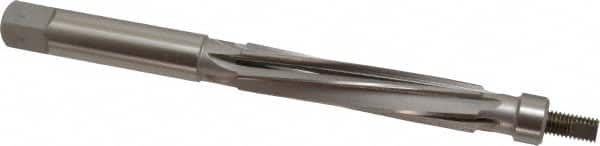 Value Collection - 5/8" Reamer Diam, 0.01 Max Expansion, Straight Shank, 3" Flute Length, Hand Expansion Reamer - Spiral Flute, 6" OAL, Left Hand Spiral, Right Hand Cut, 6 Flutes, High Speed Steel - Exact Tooling