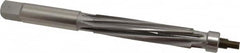 Value Collection - 3/4" Reamer Diam, 0.006 Max Expansion, Straight Shank, 3-1/2" Flute Length, Hand Expansion Reamer - Spiral Flute, 8" OAL, Left Hand Spiral, Right Hand Cut, 8 Flutes, High Speed Steel - Exact Tooling