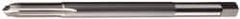 Cleveland - 5/16-24 UNF 3 Flute H3 Bright Finish High Speed Steel Spiral Point Extension Tap - Plug Chamfer, 6" OAL, 2B Class of Fit, Series 1011EXT - Exact Tooling