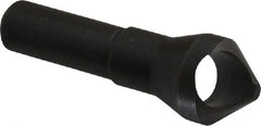 Weldon - 13/16" Head Diam, 1/2" Shank Diam, 82° High Speed Steel Countersink - Bright Finish, 2-5/8" OAL, Single End, Straight Shank, Right Hand Cut - Exact Tooling