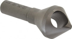 Weldon - 1-1/8" Head Diam, 1/2" Shank Diam, 82° High Speed Steel Countersink - Exact Tooling