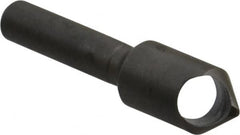 Weldon - 25/64" Head Diam, 1/4" Shank Diam, 82° High Speed Steel Countersink - Exact Tooling