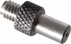 TE-CO - M6 x 1, 6.35mm Thread Length, 3/8 Inch Shaft Length, Tapped Hole Location Gage - Steel, 9.53mm Head Diameter, 22mm Overall Length - Exact Tooling