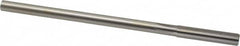 Made in USA - 0.3115" High Speed Steel 6 Flute Chucking Reamer - Straight Flute, 0.2792" Straight Shank, 1-1/2" Flute Length, 6" OAL - Exact Tooling