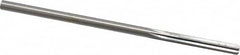 Made in USA - 0.1855" High Speed Steel 6 Flute Chucking Reamer - Straight Flute, 0.1805" Straight Shank, 1-1/8" Flute Length, 4-1/2" OAL - Exact Tooling