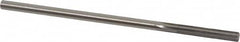 Made in USA - 0.187" High Speed Steel 6 Flute Dowel Pin Chucking Reamer - Exact Tooling