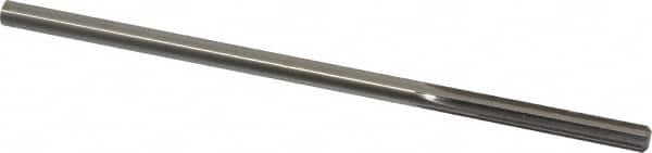 Made in USA - 0.248" High Speed Steel 6 Flute Dowel Pin Chucking Reamer - Exact Tooling
