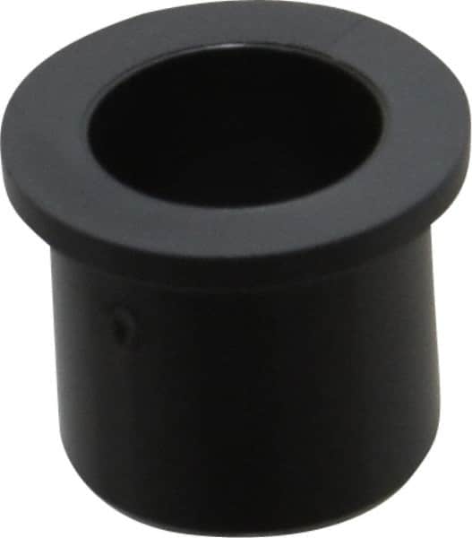 Igus - 3/8" Inside x 1/2" Outside Diam, Thermoplastic Sleeve Bearing - 5/8" Outside Diam, 1/16" Flange Thickness, 1/2" OAL - Exact Tooling