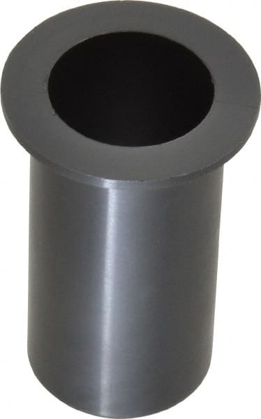 Igus - 5/8" Inside x 3/4" Outside Diam, Thermoplastic Sleeve Bearing - 1" Outside Diam, 1/16" Flange Thickness, 1-1/2" OAL - Exact Tooling