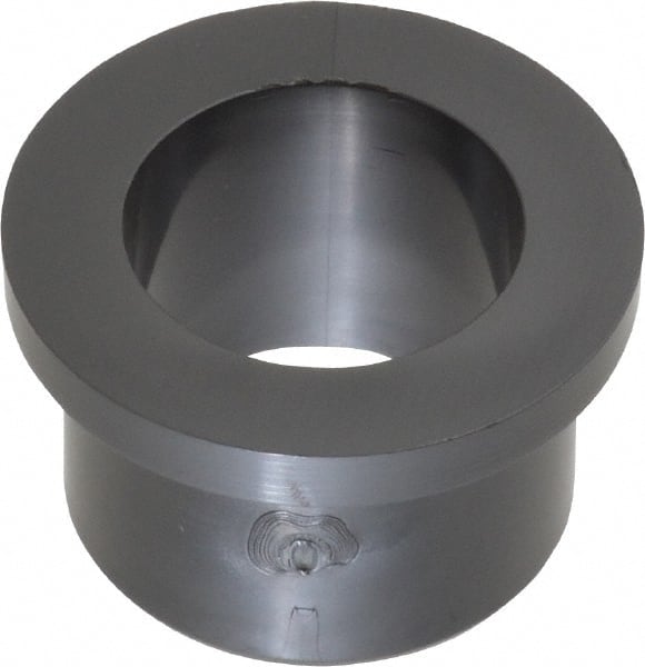 Igus - 3/4" Inside x 1" Outside Diam, Thermoplastic Sleeve Bearing - 1-1/4" Outside Diam, 5/32" Flange Thickness, 3/4" OAL - Exact Tooling