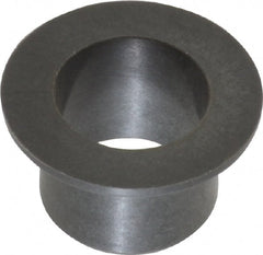 Igus - 1/2" Inside x 19/32" Outside Diam, Thermoplastic Sleeve Bearing - 7/8" Outside Diam, 0.046" Flange Thickness, 1/2" OAL - Exact Tooling