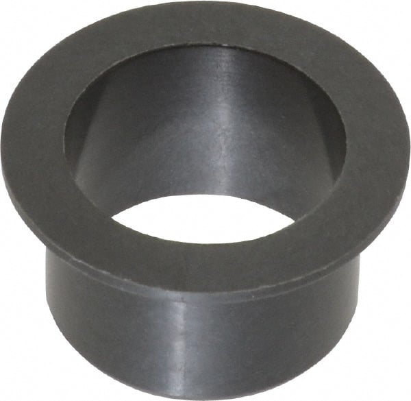 Igus - 5/8" Inside x 23/32" Outside Diam, Thermoplastic Sleeve Bearing - 15/16" Outside Diam, 0.046" Flange Thickness, 1/2" OAL - Exact Tooling