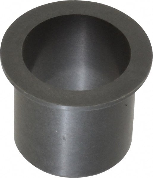 Igus - 7/8" Inside x 1" Outside Diam, Thermoplastic Sleeve Bearing - 1-1/4" Outside Diam, 1/16" Flange Thickness, 1" OAL - Exact Tooling
