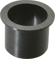 Igus - 1" Inside x 1-1/8" Outside Diam, Thermoplastic Sleeve Bearing - 1-3/8" Outside Diam, 1/16" Flange Thickness, 1" OAL - Exact Tooling