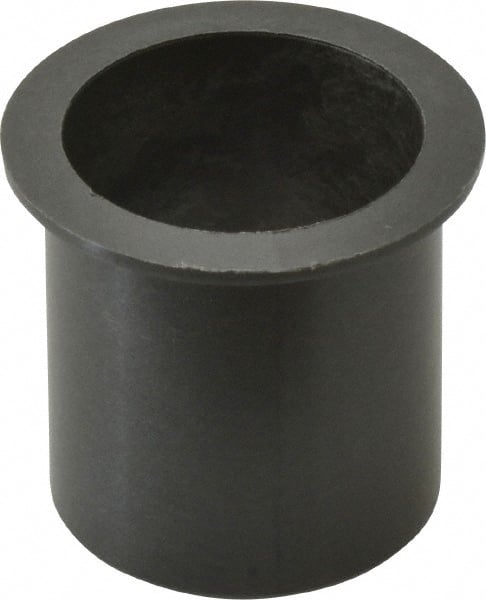 Igus - 1" Inside x 1-1/8" Outside Diam, Thermoplastic Sleeve Bearing - 1-3/8" Outside Diam, 1/16" Flange Thickness, 1-1/4" OAL - Exact Tooling