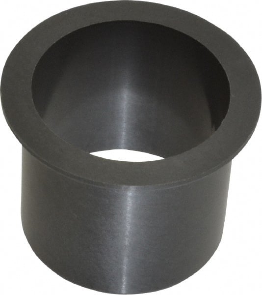 Igus - 1-1/2" Inside x 1-21/32" Outside Diam, Thermoplastic Sleeve Bearing - 2" Outside Diam, 0.078" Flange Thickness, 1-1/2" OAL - Exact Tooling
