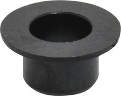 Igus - 1/4" Inside x 5/16" Outside Diam, Thermoplastic Sleeve Bearing - 1/2" Outside Diam, 0.032" Flange Thickness, 1/4" OAL - Exact Tooling