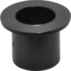 Igus - 3/8" Inside x 15/32" Outside Diam, Thermoplastic Sleeve Bearing - 11/16" Outside Diam, 0.046" Flange Thickness, 1/2" OAL - Exact Tooling