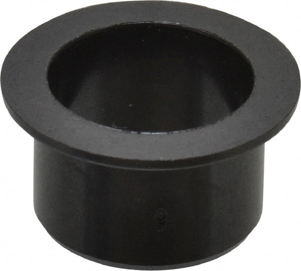 Igus - 5/8" Inside x 23/32" Outside Diam, Thermoplastic Sleeve Bearing - 15/16" Outside Diam, 0.046" Flange Thickness, 1/2" OAL - Exact Tooling