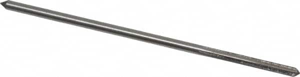 Interstate - 1/8" High Speed Steel Chucking Reamer - Straight Flute, Straight Shank, 7/8" Flute Length, 3-1/2" OAL - Exact Tooling