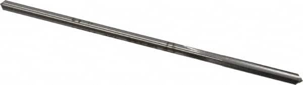 Interstate - 0.126" High Speed Steel Chucking Reamer - Exact Tooling