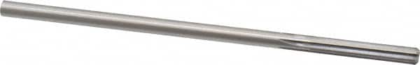 Interstate - 1/4" High Speed Steel Chucking Reamer - Straight Flute, 0.2405" Straight Shank, 1-1/2" Flute Length, 6" OAL - Exact Tooling