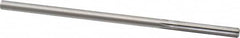 Interstate - 1/4" High Speed Steel Chucking Reamer - Straight Flute, 0.2405" Straight Shank, 1-1/2" Flute Length, 6" OAL - Exact Tooling