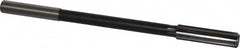 Interstate - 1/2" High Speed Steel Chucking Reamer - Straight Flute, 0.4355" Straight Shank, 2" Flute Length, 8" OAL - Exact Tooling