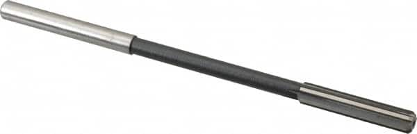 Interstate - 0.3105" High Speed Steel Chucking Reamer - Straight Flute, 0.2792" Straight Shank, 1-1/2" Flute Length, 6" OAL - Exact Tooling