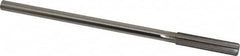 Interstate - 3/8" High Speed Steel Chucking Reamer - Straight Flute, 0.3105" Straight Shank, 1-3/4" Flute Length, 7" OAL - Exact Tooling