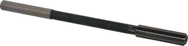 Interstate - 0.437" High Speed Steel Dowel Pin Chucking Reamer - Exact Tooling