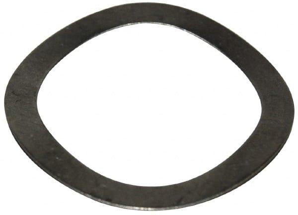 Gardner Spring - 4.803" ID x 6.173" OD, Grade 1074 Steel Wave Disc Spring - 0.058" Thick, 0.463" Overall Height, 0.162" Deflection - Exact Tooling