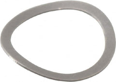 Gardner Spring - 0.194" ID x 0.242" OD, Grade 302 Stainless Steel Wave Disc Spring - 0.006" Thick, 0.03" Overall Height, 0.015" Deflection, 0.75 Lb at Deflection - Exact Tooling