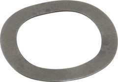 Gardner Spring - 0.35" ID x 0.492" OD, Grade 1074-1095 Steel Wave Disc Spring - 0.007" Thick, 0.035" Overall Height, 0.02" Deflection, 4 Lb at Deflection - Exact Tooling