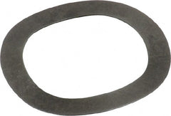 Gardner Spring - 0.531" ID x 0.734" OD, Grade 1074-1095 Steel Wave Disc Spring - 0.009" Thick, 0.05" Overall Height, 0.03" Deflection, 5.5 Lb at Deflection - Exact Tooling