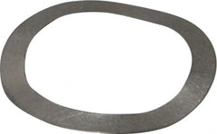 Gardner Spring - 0.65" ID x 0.855" OD, Grade 302 Stainless Steel Wave Disc Spring - 0.01" Thick, 0.06" Overall Height, 0.03" Deflection, 5.5 Lb at Deflection - Exact Tooling