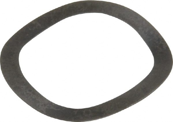 Gardner Spring - 0.78" ID x 1.004" OD, Grade 1074 Steel Wave Disc Spring - 0.011" Thick, 0.071" Overall Height, 0.035" Deflection, 8.5 Lb at Deflection - Exact Tooling