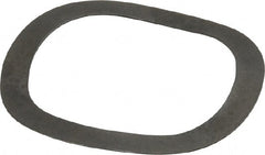 Gardner Spring - 0.856" ID x 1.102" OD, Grade 1074 Steel Wave Disc Spring - 0.012" Thick, 0.075" Overall Height, 0.037" Deflection, 11 Lb at Deflection - Exact Tooling