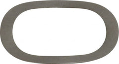 Gardner Spring - 0.961" ID x 1.235" OD, Grade 1074 Steel Wave Disc Spring - 0.014" Thick, 0.087" Overall Height, 0.043" Deflection, 15 Lb at Deflection - Exact Tooling