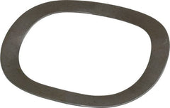 Gardner Spring - 1.051" ID x 1.351" OD, Grade 1074 Steel Wave Disc Spring - 0.015" Thick, 0.099" Overall Height, 0.049" Deflection, 18 Lb at Deflection - Exact Tooling