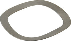 Gardner Spring - 1.051" ID x 1.351" OD, Grade 302 Stainless Steel Wave Disc Spring - 0.015" Thick, 0.099" Overall Height, 0.0336" Deflection - Exact Tooling