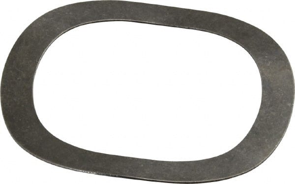 Gardner Spring - 2.42" ID x 3.118" OD, Grade 1074 Steel Wave Disc Spring - 0.035" Thick, 0.207" Overall Height, 0.104" Deflection, 88 Lb at Deflection - Exact Tooling