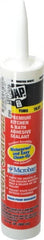 DAP - 10.1 oz Cartridge White Acrylic & Latex Caulk - -30 to 180°F Operating Temp, 30 min Tack Free Dry Time - Exact Tooling