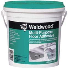 DAP - 32 Fluid Ounce Container, Off-White, Tub Synthetic Latex Construction Adhesive - 15 min Fixture Time, Indoor - Exact Tooling