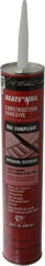 DAP - 28 Fluid Ounce Container, Tan, Cartridge Synthetic Latex Construction Adhesive - Service Temp from -20 to 120°F, Indoor, Outdoor - Exact Tooling