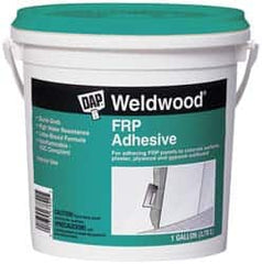 DAP - 128 Fluid Ounce Container, Gray, Tub Synthetic Latex Construction Adhesive - Service Temp from 40 to 60°F, Indoor - Exact Tooling
