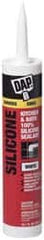 DAP - 10.1 oz Tube White RTV Silicone Joint Sealant - -40 to 400°F Operating Temp, 10 to 25 min Tack Free Dry Time, 24 hr Full Cure Time - Exact Tooling